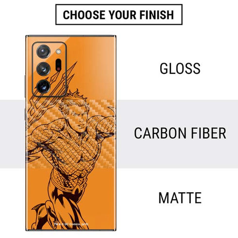 DC Comics Aquaman Comic Pop Galaxy Note20 Ultra 5G Skin