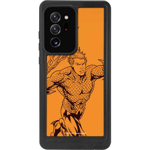 DC Comics Aquaman Comic Pop Galaxy Note20 Ultra 5G Waterproof Case