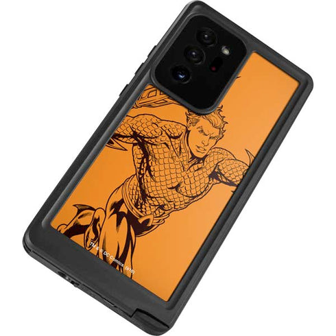 DC Comics Aquaman Comic Pop Galaxy Note20 Ultra 5G Waterproof Case