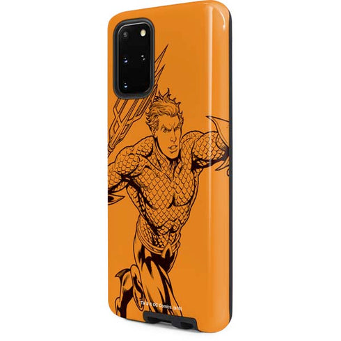 DC Comics Aquaman Comic Pop Galaxy S20 Plus Pro Case