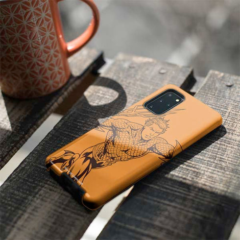 DC Comics Aquaman Comic Pop Galaxy S20 Plus Pro Case