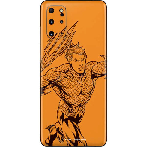 DC Comics Aquaman Comic Pop Galaxy S20 Plus Skin