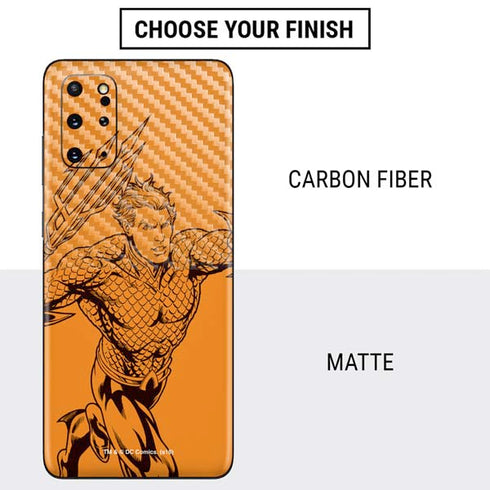 DC Comics Aquaman Comic Pop Galaxy S20 Plus Skin