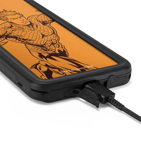 DC Comics Aquaman Comic Pop Galaxy S20 Plus Waterproof Case