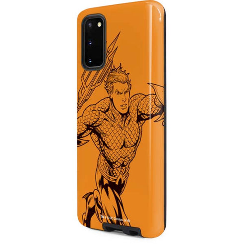 DC Comics Aquaman Comic Pop Galaxy S20 Pro Case