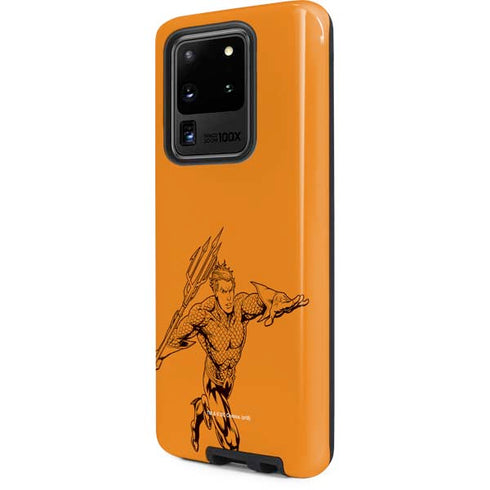 DC Comics Aquaman Comic Pop Galaxy S20 Ultra 5G Pro Case