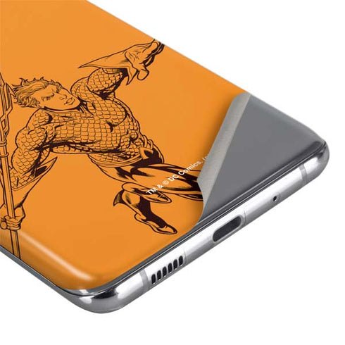 DC Comics Aquaman Comic Pop Galaxy S20 Ultra 5G Skin