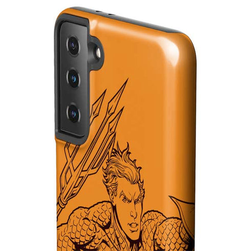 DC Comics Aquaman Comic Pop Galaxy S21 Plus 5G Pro Case