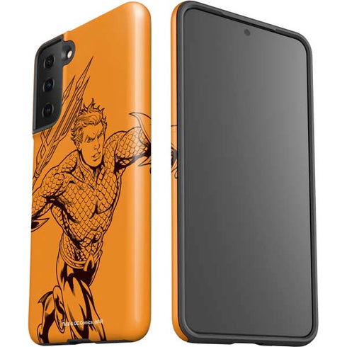 DC Comics Aquaman Comic Pop Galaxy S21 Plus 5G Pro Case