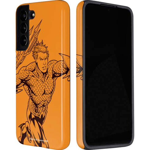 DC Comics Aquaman Comic Pop Galaxy S22 Plus Pro Case