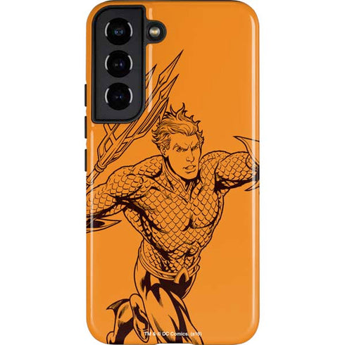 DC Comics Aquaman Comic Pop Galaxy S22 Pro Case