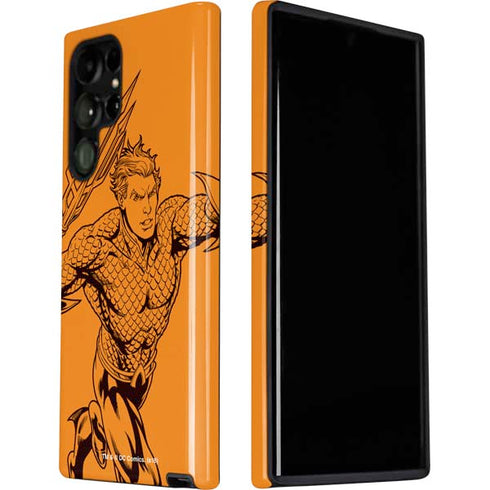 DC Comics Aquaman Comic Pop Galaxy S22 Ultra Pro Case