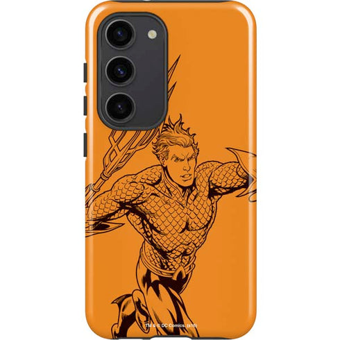 DC Comics Aquaman Comic Pop Galaxy S23 Pro Case