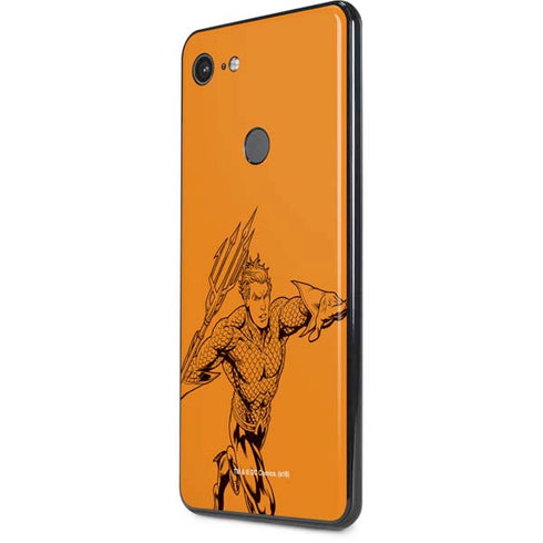 DC Comics Aquaman Comic Pop Google Pixel 3 XL Skin