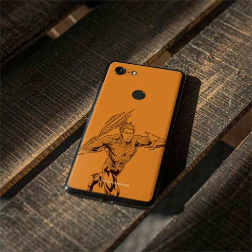 DC Comics Aquaman Comic Pop Google Pixel 3 XL Skin
