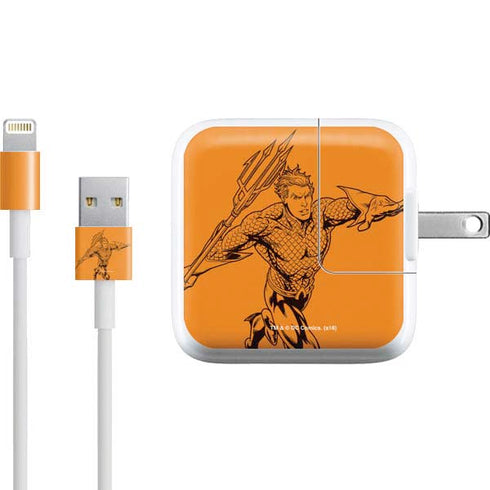 DC Comics Aquaman Comic Pop iPad Charger (10W USB) Skin