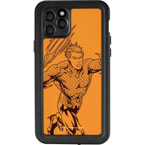 DC Comics Aquaman Comic Pop iPhone 11 Pro Waterproof Case