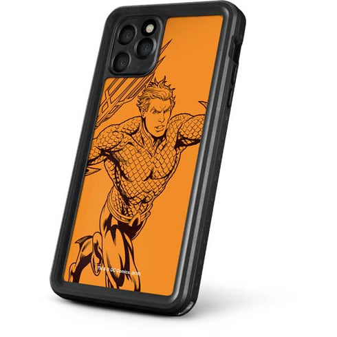 DC Comics Aquaman Comic Pop iPhone 11 Pro Waterproof Case