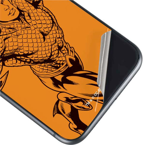 DC Comics Aquaman Comic Pop iPhone 11 Skin
