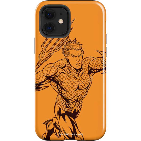 DC Comics Aquaman Comic Pop iPhone 12 Impact Case