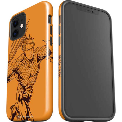 DC Comics Aquaman Comic Pop iPhone 12 Impact Case
