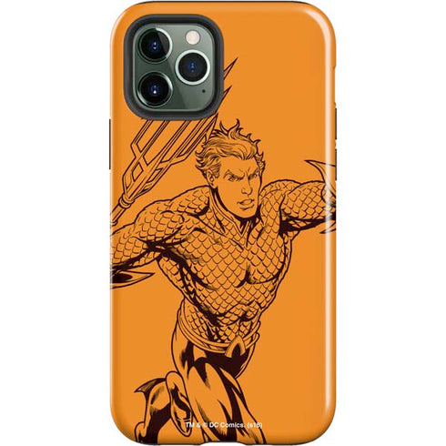DC Comics Aquaman Comic Pop iPhone 12 Pro Impact Case