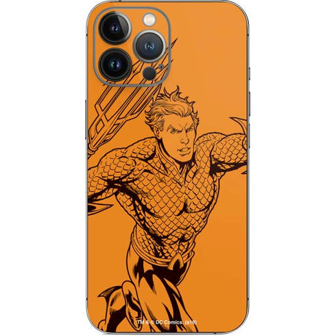 DC Comics Aquaman Comic Pop iPhone 14 Pro Max Skin