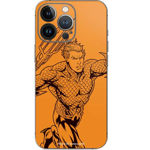 DC Comics Aquaman Comic Pop iPhone 14 Pro Skin