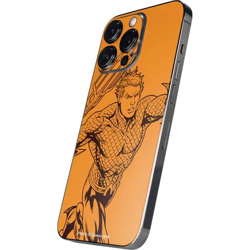 DC Comics Aquaman Comic Pop iPhone 14 Pro Skin