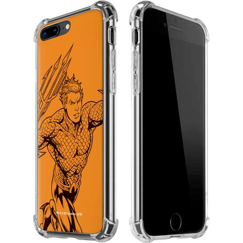 DC Comics Aquaman Comic Pop iPhone 7/8 Plus Clear Case