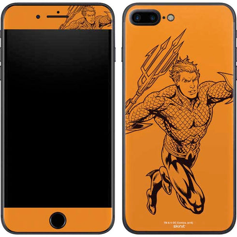 DC Comics Aquaman Comic Pop iPhone 8 Plus Skin