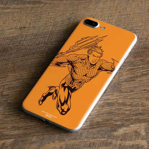DC Comics Aquaman Comic Pop iPhone 8 Plus Skin