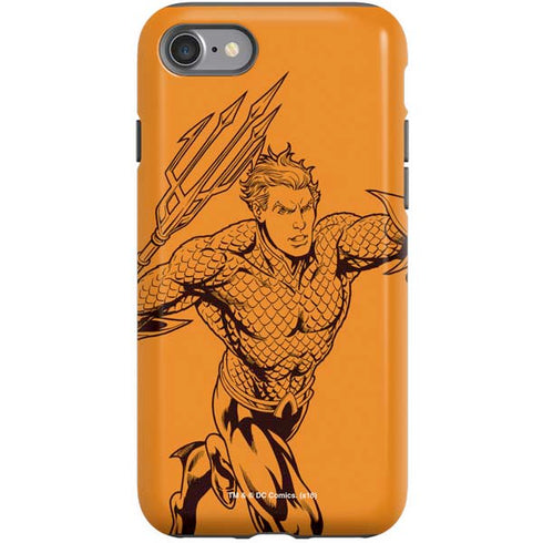 DC Comics Aquaman Comic Pop iPhone SE (2nd & 3rd Gen) Pro Case