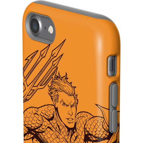 DC Comics Aquaman Comic Pop iPhone SE (2nd & 3rd Gen) Pro Case