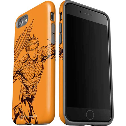 DC Comics Aquaman Comic Pop iPhone SE (2nd & 3rd Gen) Pro Case