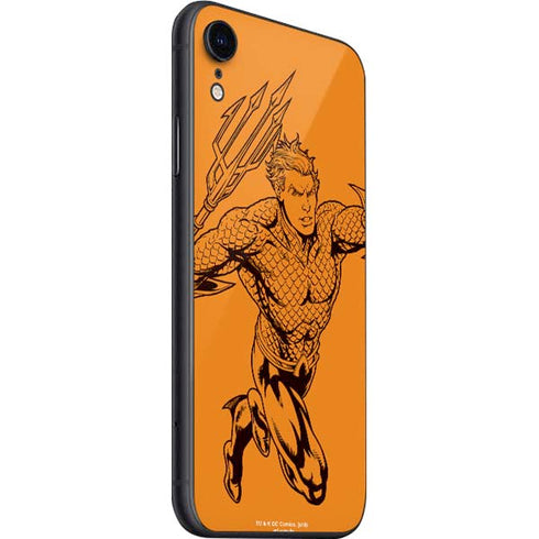 DC Comics Aquaman Comic Pop iPhone SE (2nd & 3rd Gen) Skin