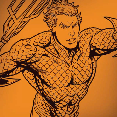 DC Comics Aquaman Comic Pop iPhone X Skin