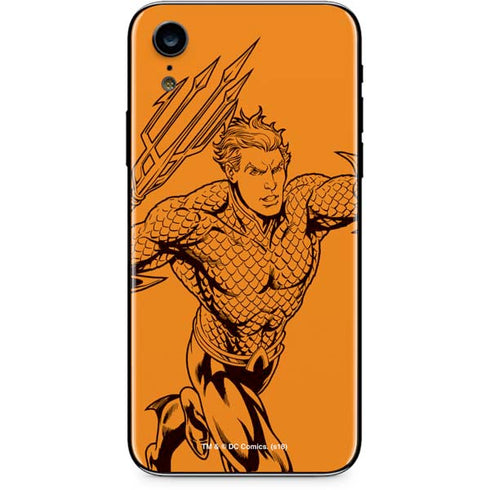 DC Comics Aquaman Comic Pop iPhone XR Skin