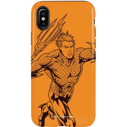 DC Comics Aquaman Comic Pop iPhone XS Pro Case