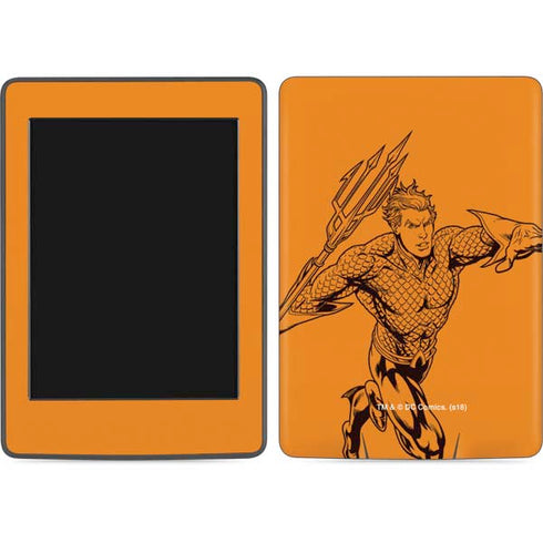 DC Comics Aquaman Comic Pop Amazon Kindle Skin