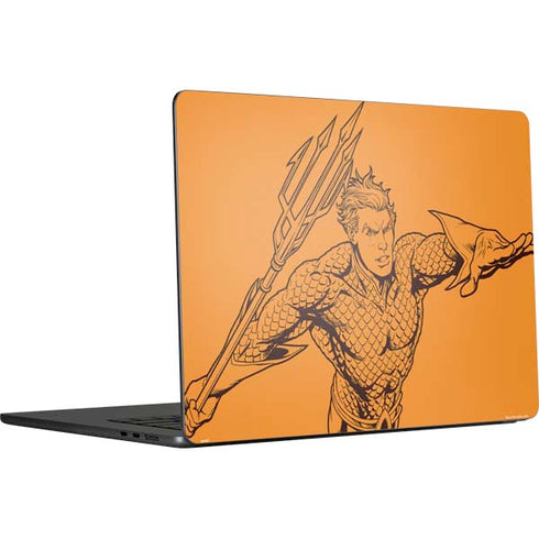 DC Comics Aquaman Comic Pop MacBook Air 15 in (2023) Skin