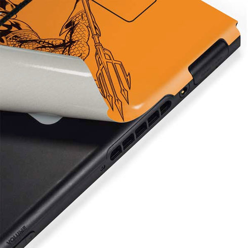 DC Comics Aquaman Comic Pop Nintendo Switch Bundle Skin