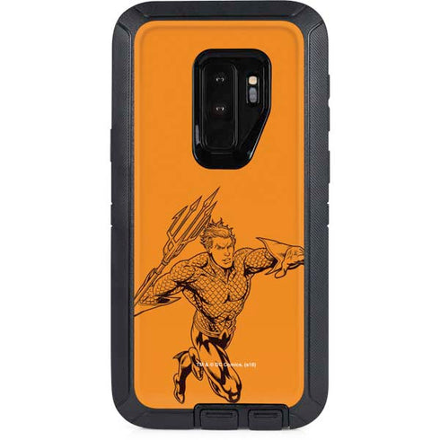 DC Comics Aquaman Comic Pop Otterbox Defender Galaxy Skin