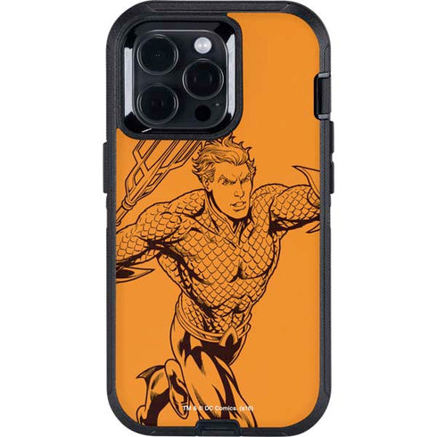 DC Comics Aquaman Comic Pop Otterbox Defender iPhone Skin