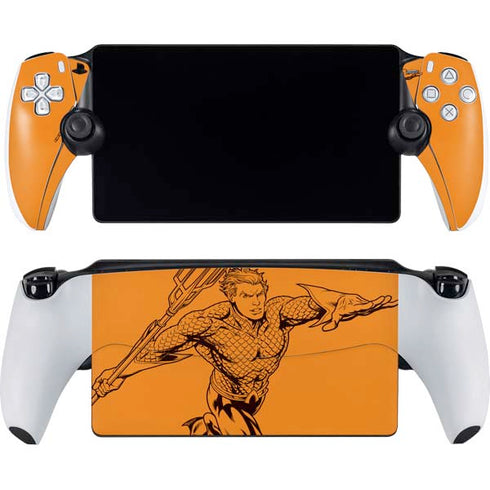 DC Comics Aquaman Comic Pop PlayStation Portal Remote Player Skin