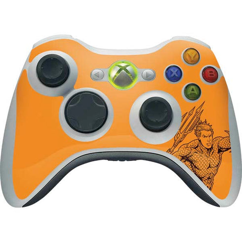 DC Comics Aquaman Comic Pop Xbox 360 Wireless Controller Skin