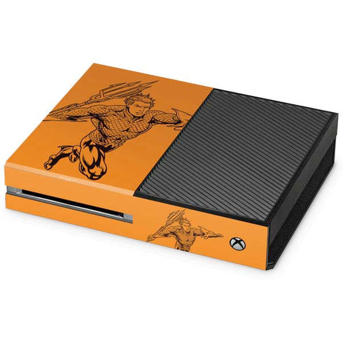 DC Comics Aquaman Comic Pop Xbox One Console Skin