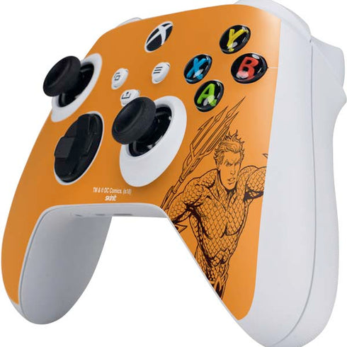 DC Comics Aquaman Comic Pop Xbox Series S Controller Skin