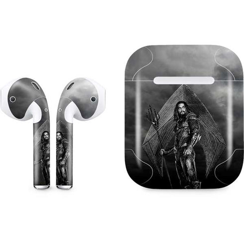 The Justice League (2017) Aquaman Poster Apple AirPods Skin