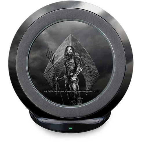 The Justice League (2017) Aquaman Poster Fast Charge Wireless Charging Stand Skin